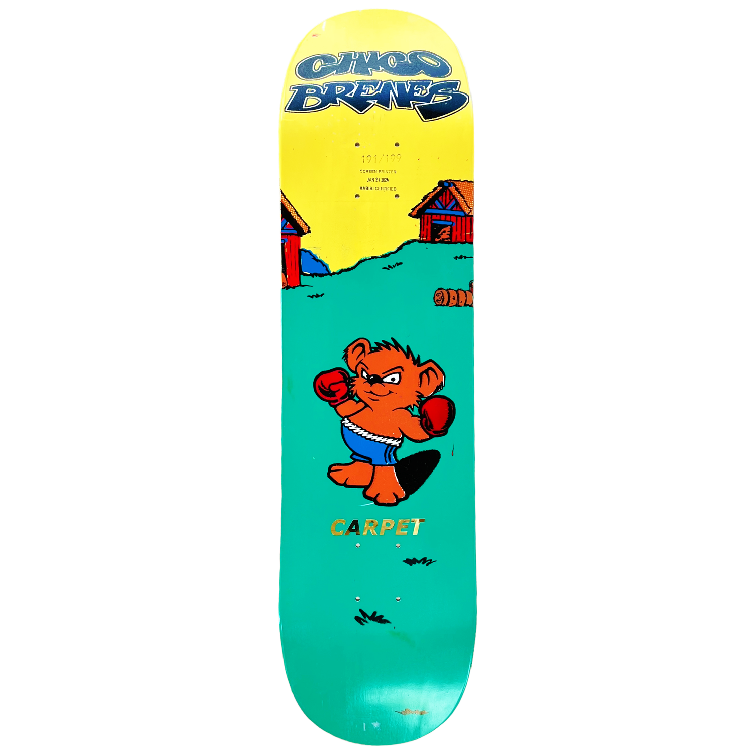 Chico Brenes Guest Deck — Carpet Company